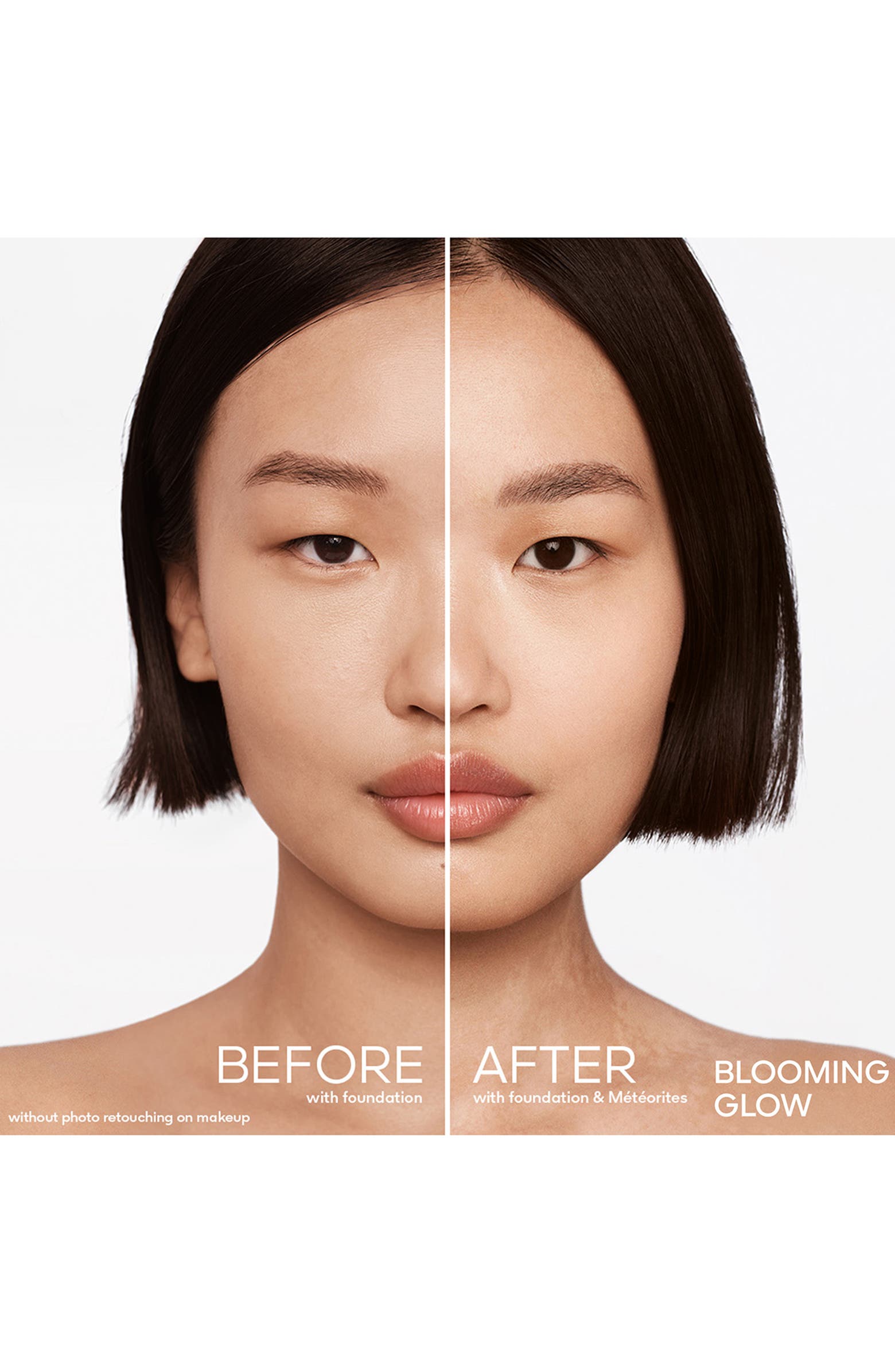 Météorites Blooming Glow Light-Revealing Pearls of Powder