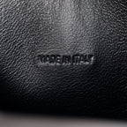 Suede Rhinestone Hourglass XS Top Handle Bag w/ Strap