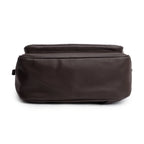 Brown intrecciato Leather Top Handle Briefcase