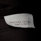 Brown intrecciato Leather Top Handle Briefcase