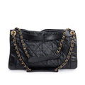 Black Quilted Calfskin Leather Small In The Mix Tote