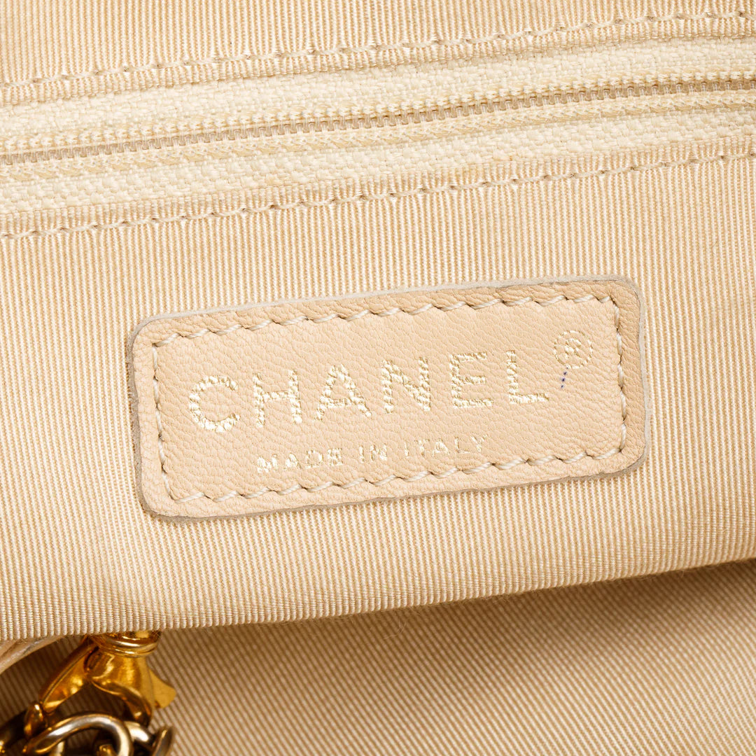 Black Quilted Calfskin Leather Small In The Mix Tote