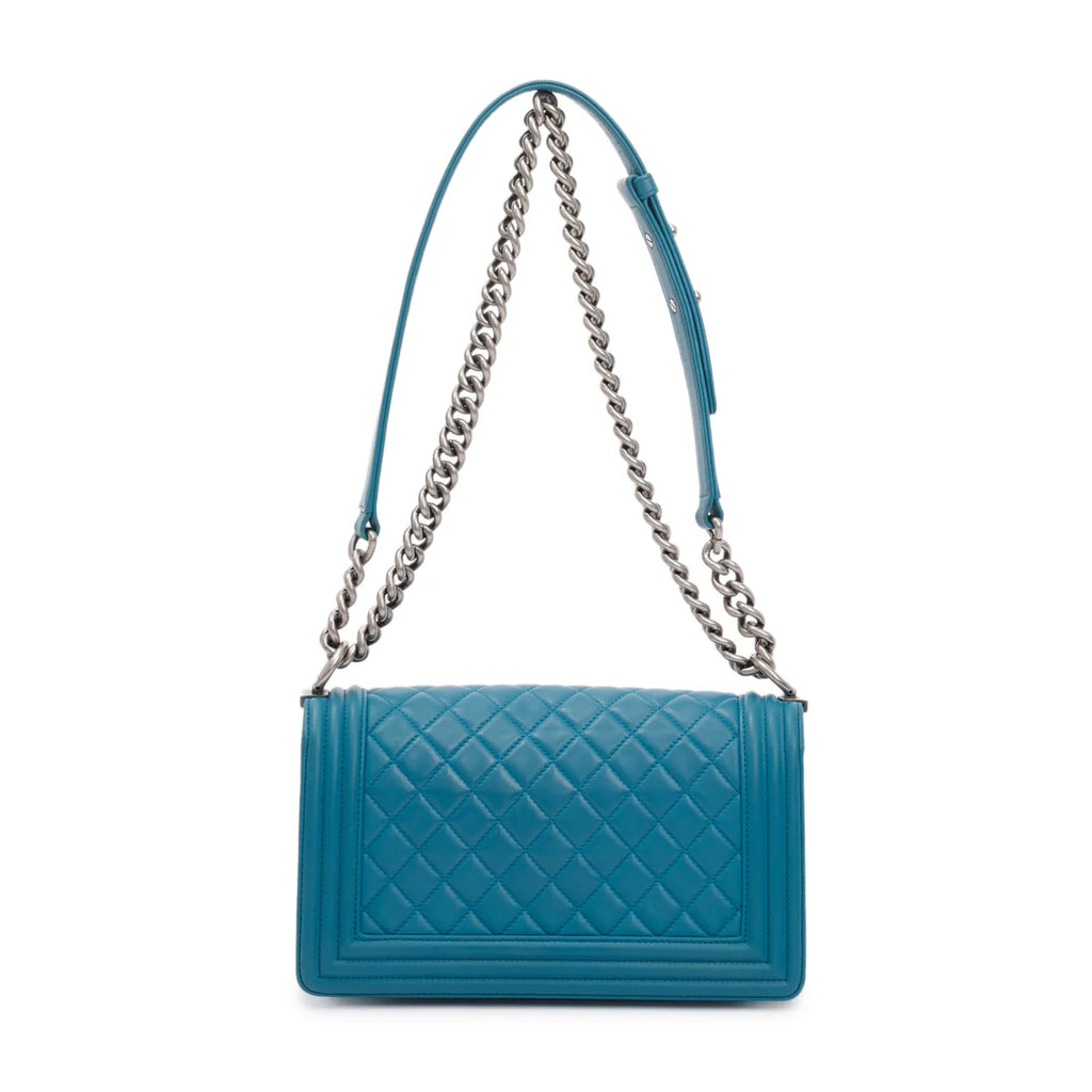 Medium Quilted Lambskin Boy Bag