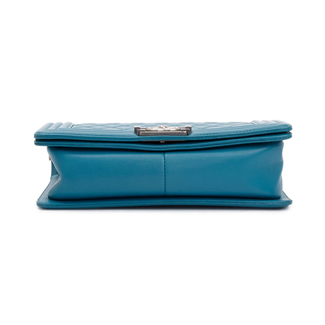 Medium Quilted Lambskin Boy Bag