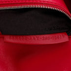 Pink Shearling Baguette NM Shoulder Bag