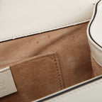 Embroidered Studded Small GG Padlock Shoulder Bag