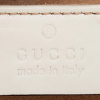 Embroidered Studded Small GG Padlock Shoulder Bag