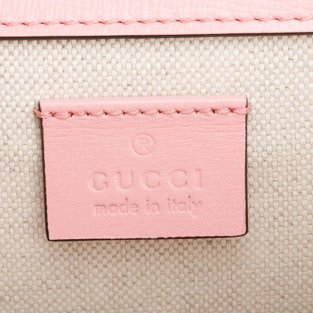 Red/Pink Bicolor Calfskin Leather Small Dionysus Shoulder Bag