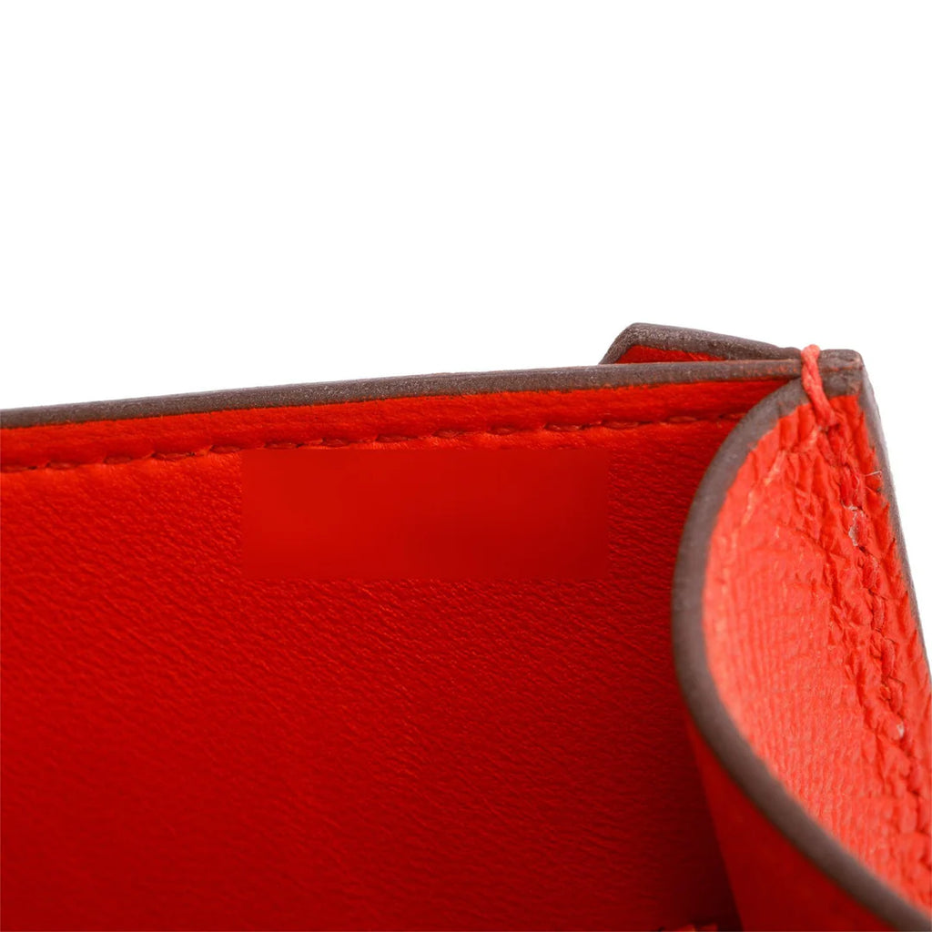 Rouge Tomate Epsom Leather Verrou 23