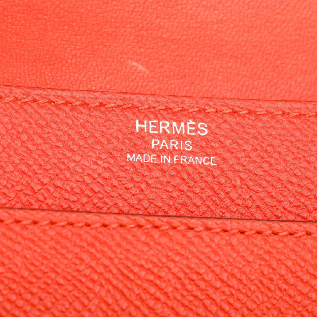 Rouge Tomate Epsom Leather Verrou 23
