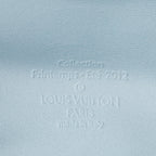 Blue Lambskin Mama Broderie Bag