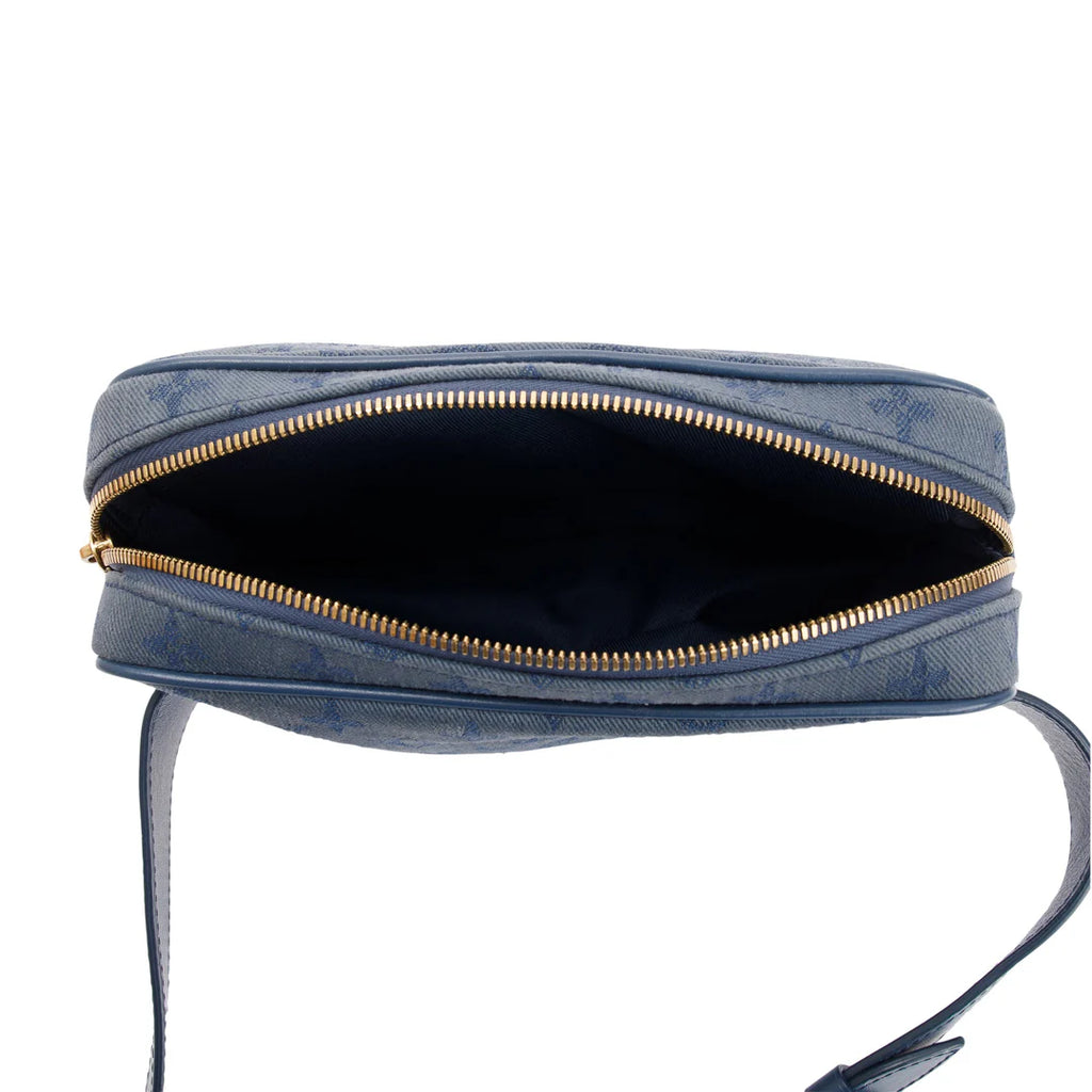 Denim Monogram Outdoor Bumbag w/ Box