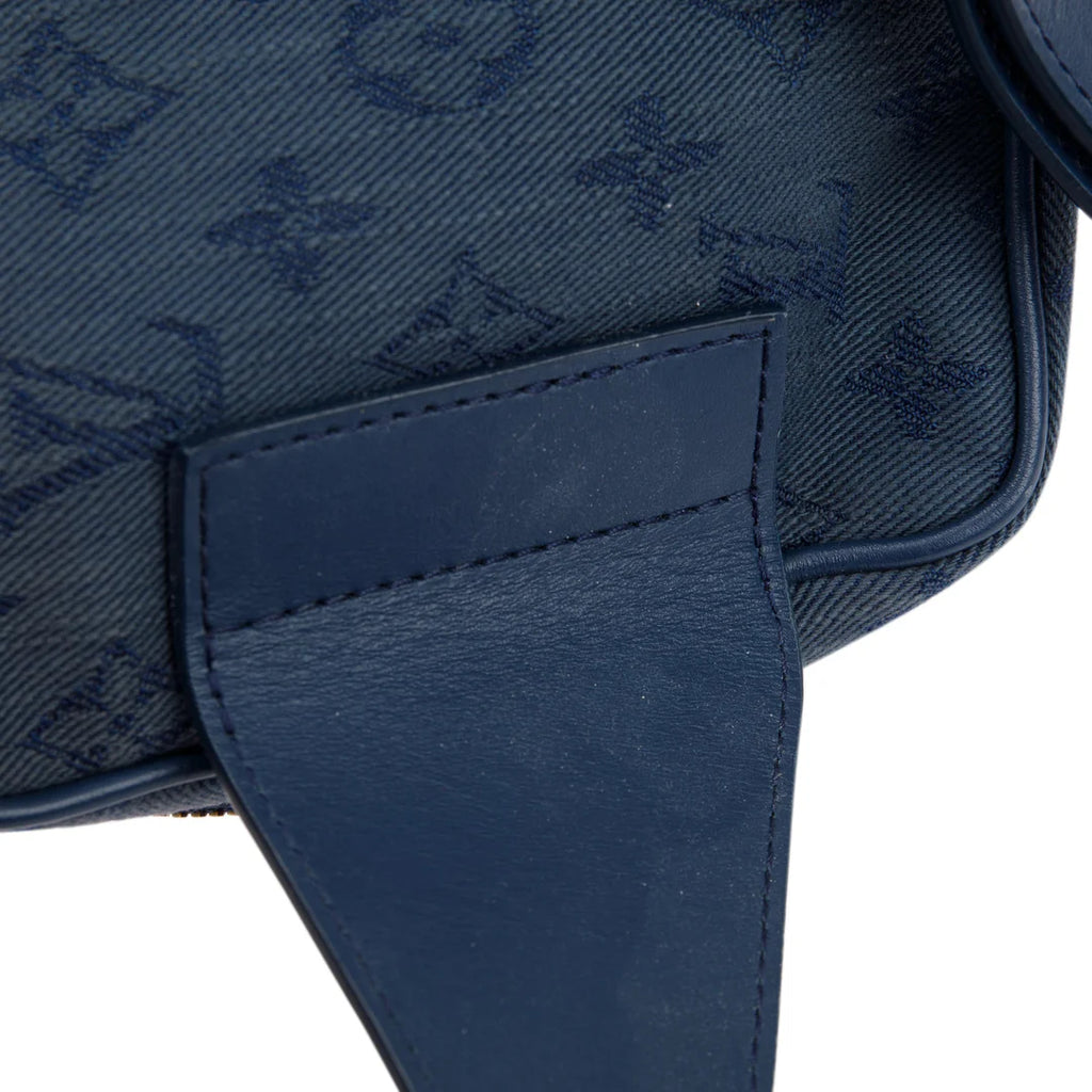 Denim Monogram Outdoor Bumbag w/ Box