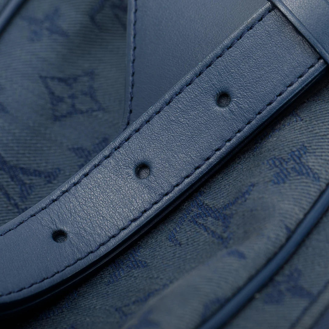 Denim Monogram Outdoor Bumbag w/ Box