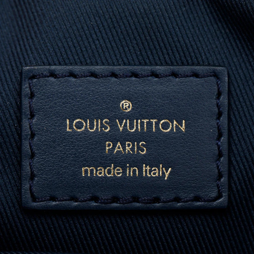 Denim Monogram Outdoor Bumbag w/ Box