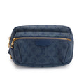 Denim Monogram Outdoor Bumbag w/ Box