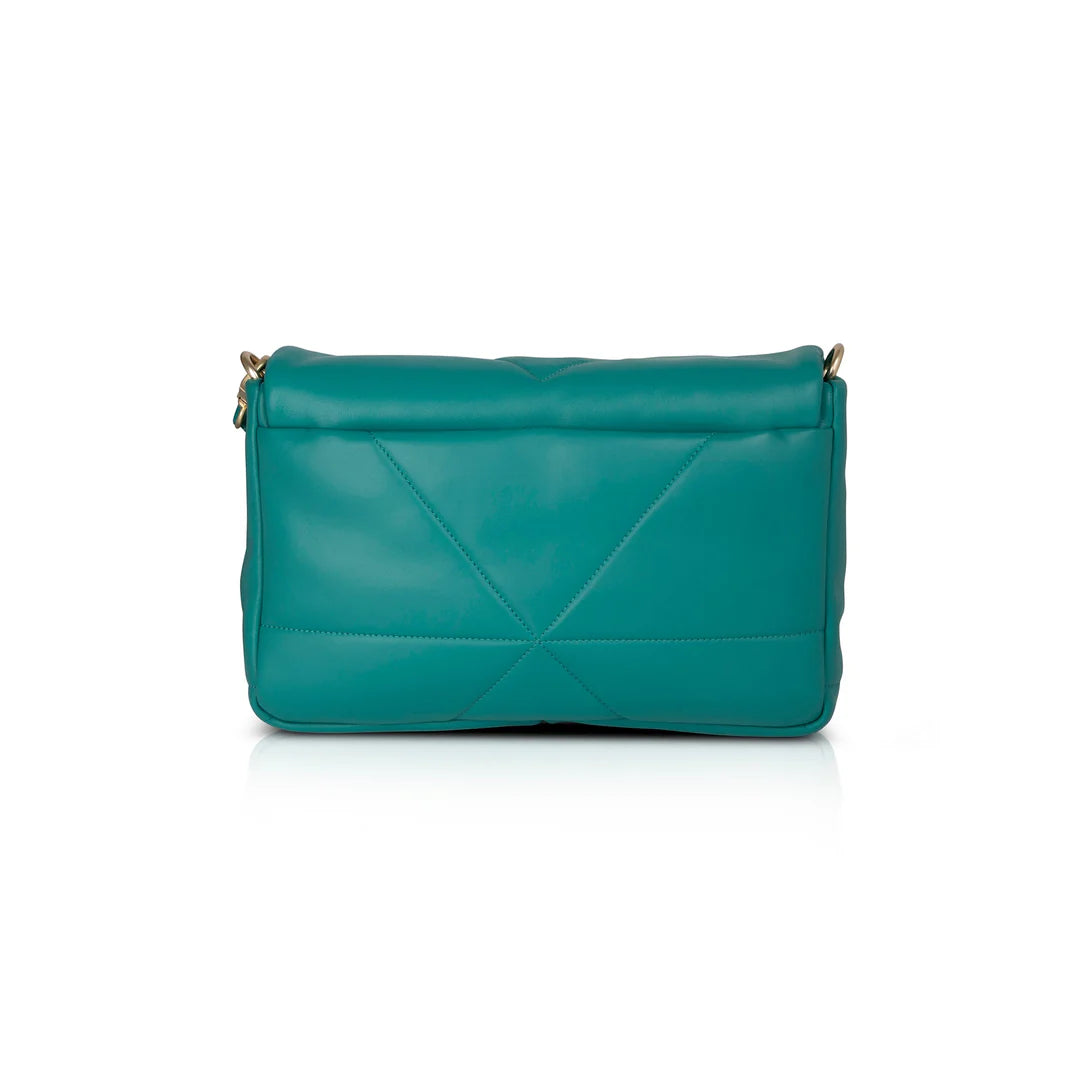 Padded Nappa Leather Chain Shoulder Bag w/ Box &amp; Authenticity Card