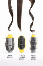 The Triple Shot Interchangeable Blow-Dryer Brush