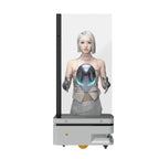 ATEAGO A1 ROS AI Advertising Robot AGV Self-Driving OLED LCD Display Mobile Base Marketing Promotion