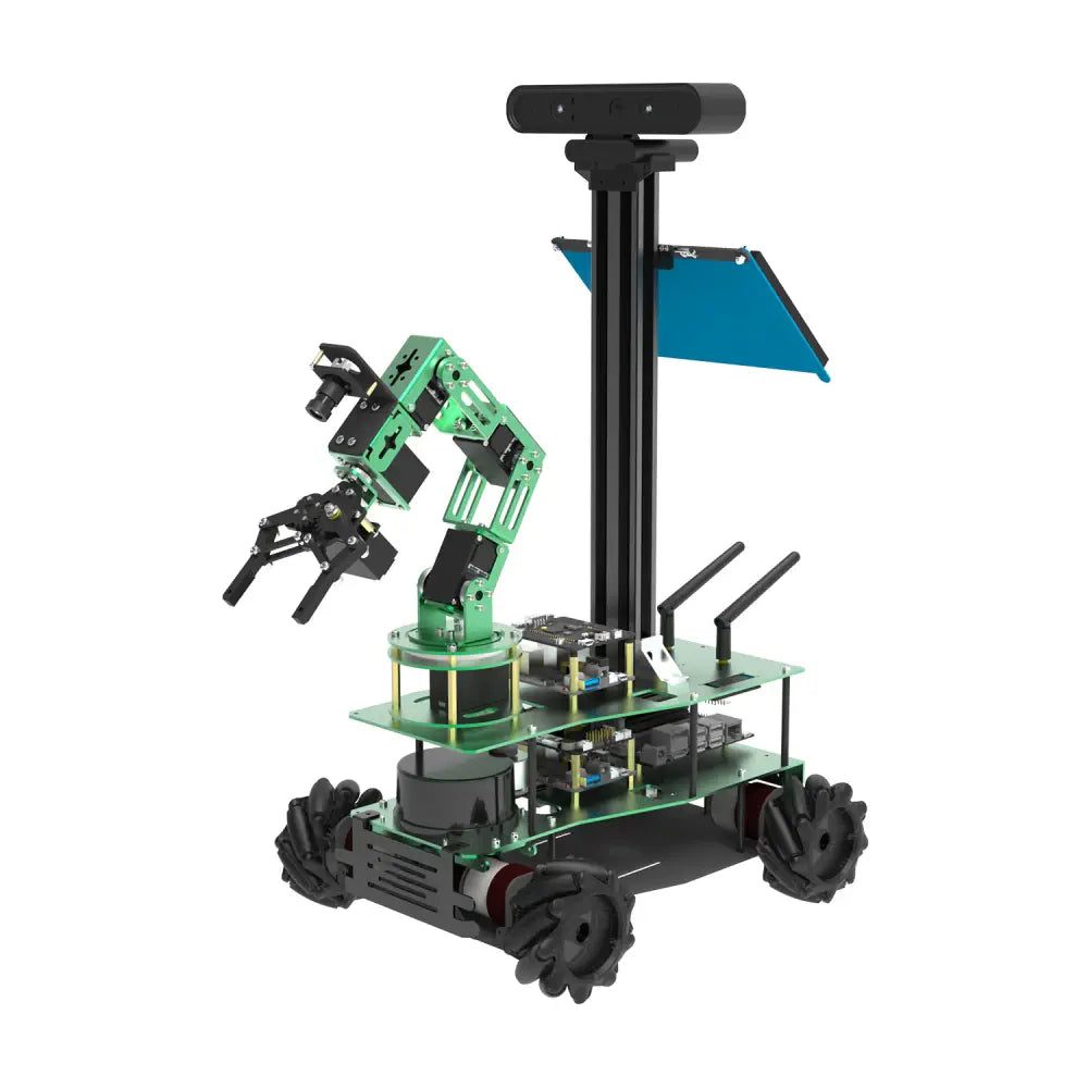 Yahboom Rosmaster X3 Plus 6-DOF Robotic Arm with AI Vision and Voice Control, Suitable for Adult DIY Projects (With Jetson Nano SUB Board)