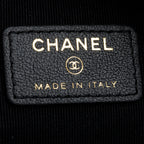 2021 Black Nylon Grosgrain Lifestyle Pouch w/ Sleep Mask &amp; Authenticity Card