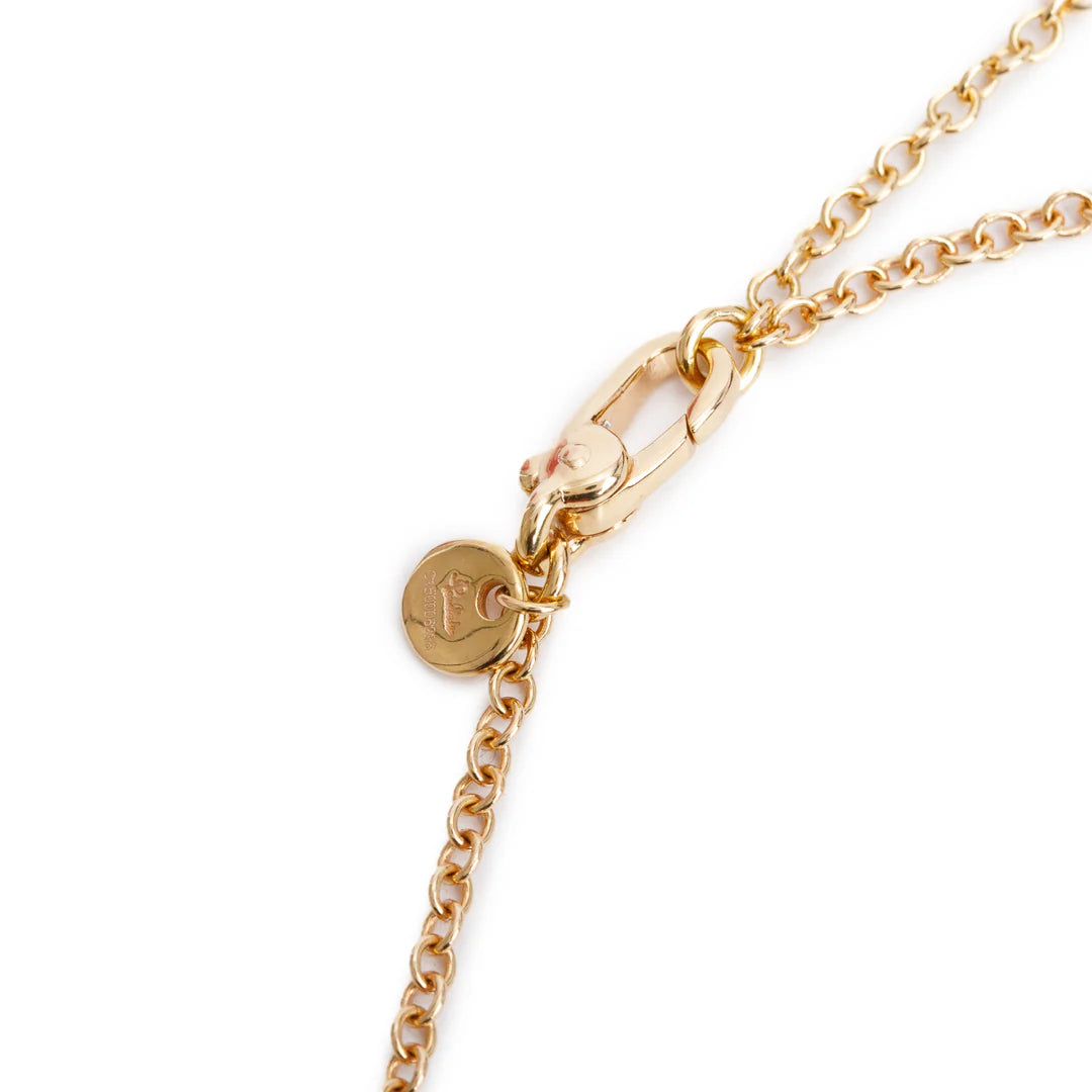 18k Rose Gold Amethyst &amp; Tsavorite M'ama Non M'ama Pendant Necklace w/ Box