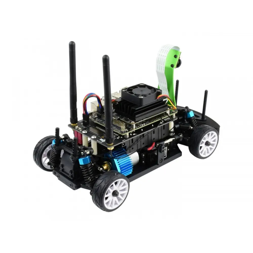 Waveshare JetRacer Pro AI Kit, High Speed AI Racing Robot Powered by Jetson Nano (not Included), Pro Version